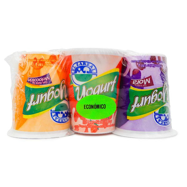 YOGURT ZARZAL 3U 150C ECONOMICO